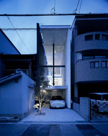 Трёхметровый дом в Японии