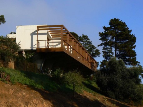 Дом на склоне в Чили
