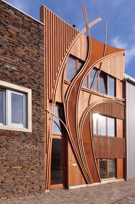 Городские дома в Лейдене (Urban Housing in Nieuw Leyden) в Голландии от 24H Architects.