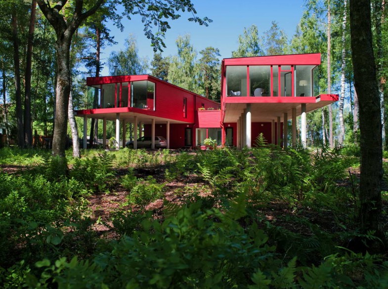 Дом на две семьи в Латвии