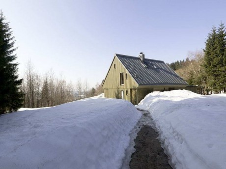Деревянный дом в Чехии