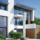 Дом MIKI 1 (MIKI 1 House) в Германии от Alexander Brenner Architects.