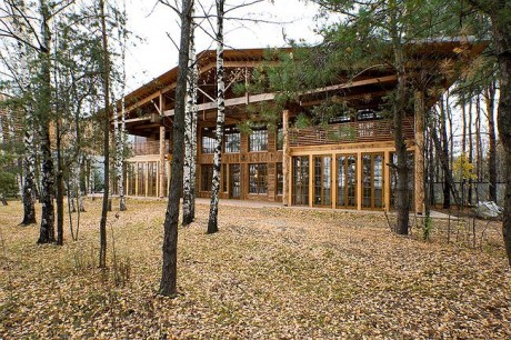Деревянный дом в России 3
