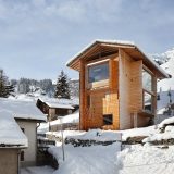 Дома в швейцарских Альпах