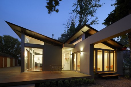 Дом в Кинетоне (Kyneton house) в Австралии от Marcus O’Reilly Architects.