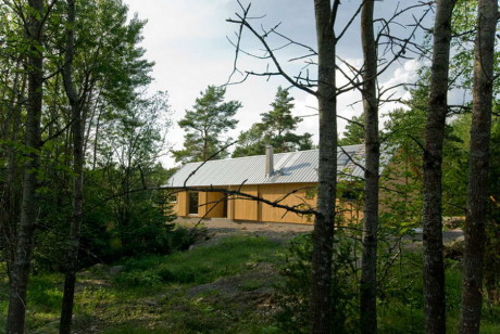 Проект дома-сарая в Швеции