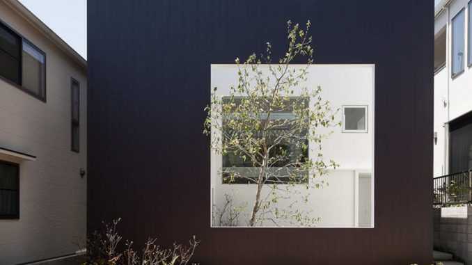 Дом с рамкой(Frame House) в Японии от UID Architects.