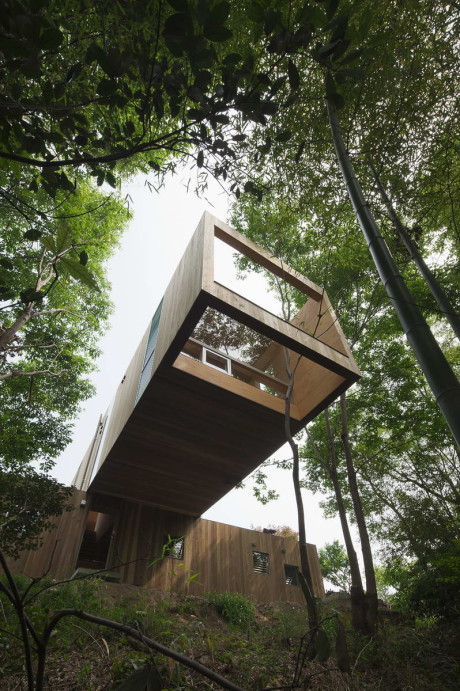 Дом + Узел (+ node) в Японии от UID Architects.