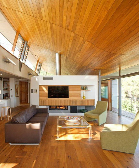 Дом Ангофора (Angophora House) в Австралии от Richard Cole Architecture.
