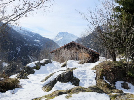 Деревянная дача в Швейцарии