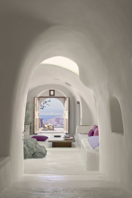 Отель Периволас Ия (Perivolas Oia Santorini) в Греции.