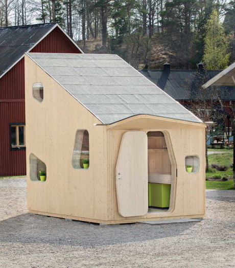 Микро-дом для студентов в Швеции