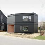 Загородный дом с восьмигранным планом в Бельгии