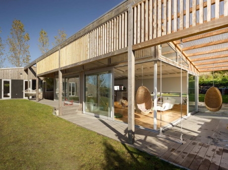 Дом Брик Бэй (Brick Bay House) в Новой Зеландии от Glamuzina Paterson Architects.