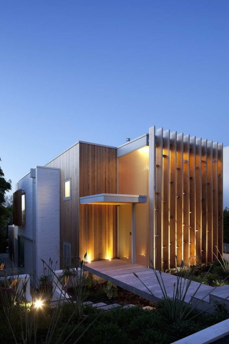 Дом Браун Вуйчич (Brown Vujcich House) в Новой Зеландии от Bossley Architects.