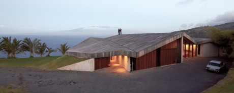 Дом на вершине скалы (Clifftop House) в США от Dekleva Gregoric.