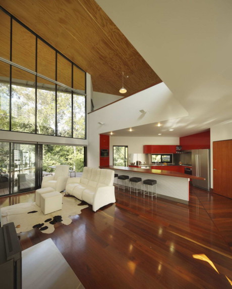 Gap Residence 9 460x572 Загородный дом в Австралии 20 фасад форма стекло металл природа 