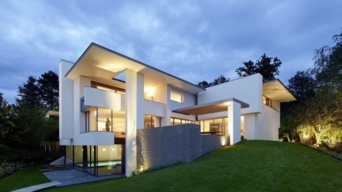 Дом SU (SU House) в Германии от Alexander Brenner Architekten.