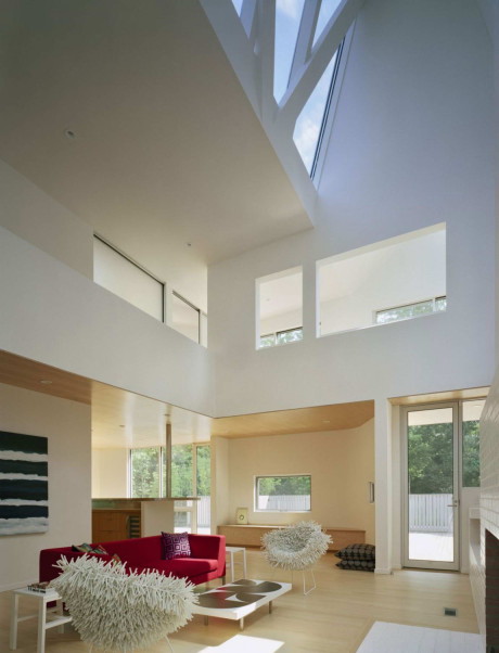 Дом Сагапонек (Sagaponac House) в США от Stan Allen Architect.