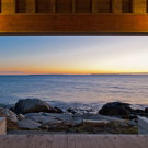 Дом Каменный закат (Sunset Rock House) в Канаде от MacKay-Lyons Sweetapple Architects.