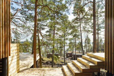 Дом для отдыха (Timaro Vacation House) в Швеции от Sandell Sandberg.