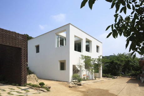 Экспериментальный дом 9х9 (9X9 Experimental House) в Южной Корее от Studio Archiholic.