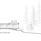 Gulf Islands Residence 22 135x135 Деревянный дом на острове в Канаде фасад стекло рельеф лес берег природа дерево 