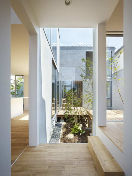 Дом Н (House N) в Японии от Tomohiro Hata.