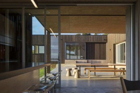 Сельский дом (Te Hana Farmhouse) в Новой Зеландии от S3 Architects.