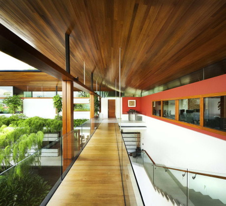 Дом "Ива" (The Willow House) в Сингапуре от Guz Architects.