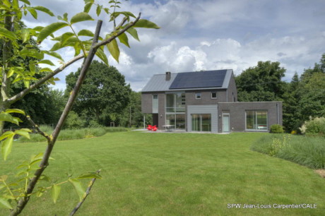 Энергоэффектиный дом в Бельгии