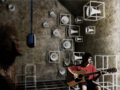 Дом для Pink Floyd (Uma Casa para o Pink Floyd) от Arqbauraum.
