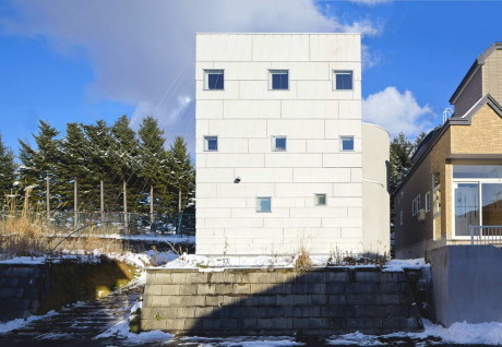 Дом Коробка (House Case) в Японии от Jun Igarashi Architects.