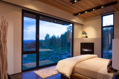 Резиденция Gros Ventre (Gros Ventre Residence) в США от Stephen Dynia Architects.