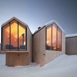 Горный дом из дерева в Норвегии