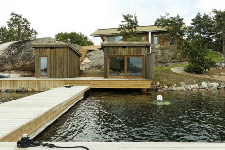 Летний дом (Summer House) в Швеции от TEA (Thomas Eriksson Arkitekter).
