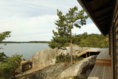Летний дом (Summer House) в Швеции от TEA (Thomas Eriksson Arkitekter).