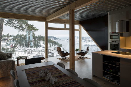 Дом Близнецов (Twins House) в Норвегии от JVA.