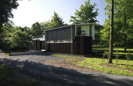 Дом Кора (Bark House) в Новой Зеландии от Herbst Architects.