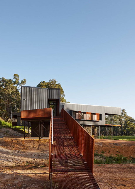 Дом Наннап (Nannup Holiday House) в Австралии от Iredale Pedersen Hook Architects.