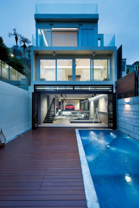 Дом в Саи Кунг (House in Sai Kung) в Китае от Millimeter Interior Design.