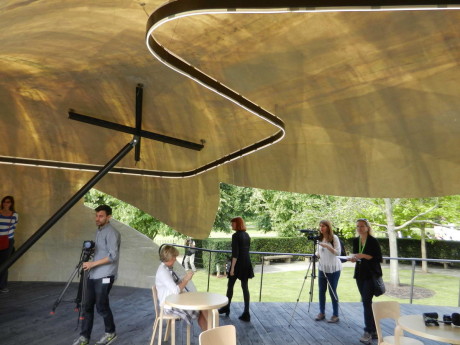 2014 Змеиный Павильон (2014 Serpentine Pavilion) в Англии от Smiljan Radic.