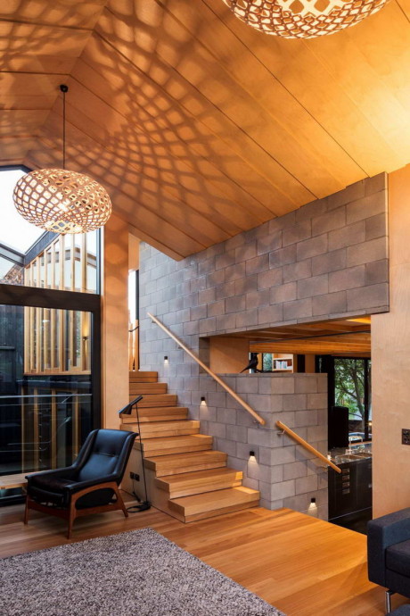 Эллинги (Boatsheds) в Новой Зеландии от Strachan Group Architects & Rachael Rush.