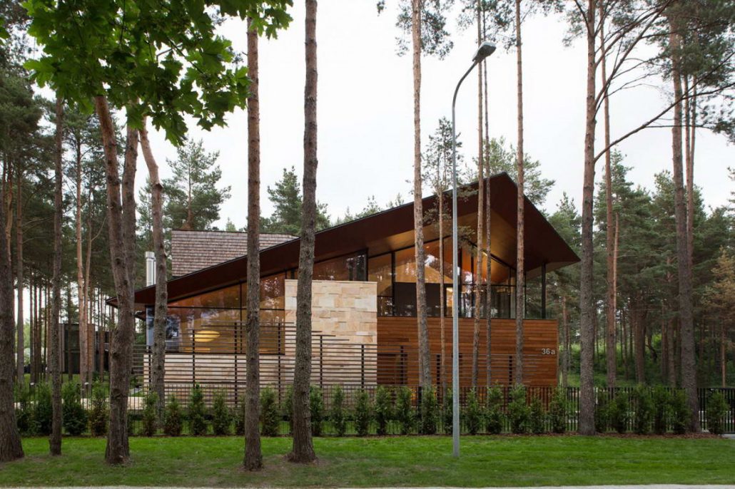 Лесной дом в Эстонии