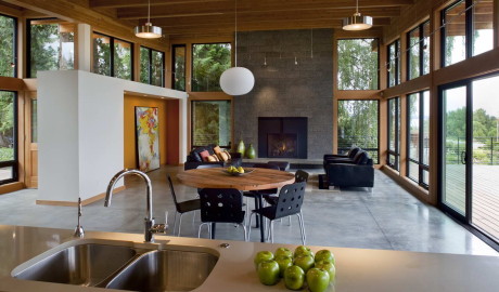 Резиденция Hotchkiss (Hotchkiss Residence) в США, от Scott | Edwards Architects.