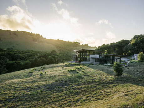 Дом «Бабочки» (Butterfly House) в США от Feldman Architecture.