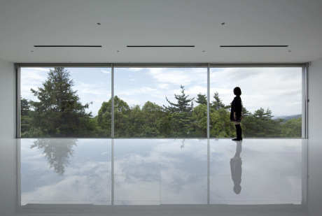 Дом с видом на лес (Forest View House) в Японии от Shinichi Ogawa & Associates.
