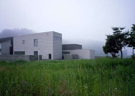 Дом Хонсинзи (Honsinzi House) в Южной Корее от SPLK Architects & Partners.