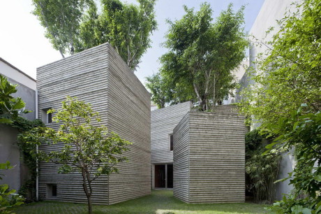 Дом для деревьев (House for Trees) во Вьетнаме от Vo Trong Nghia Architects.