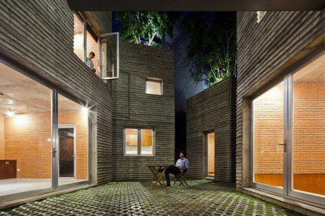 Дом для деревьев (House for Trees) во Вьетнаме от Vo Trong Nghia Architects.